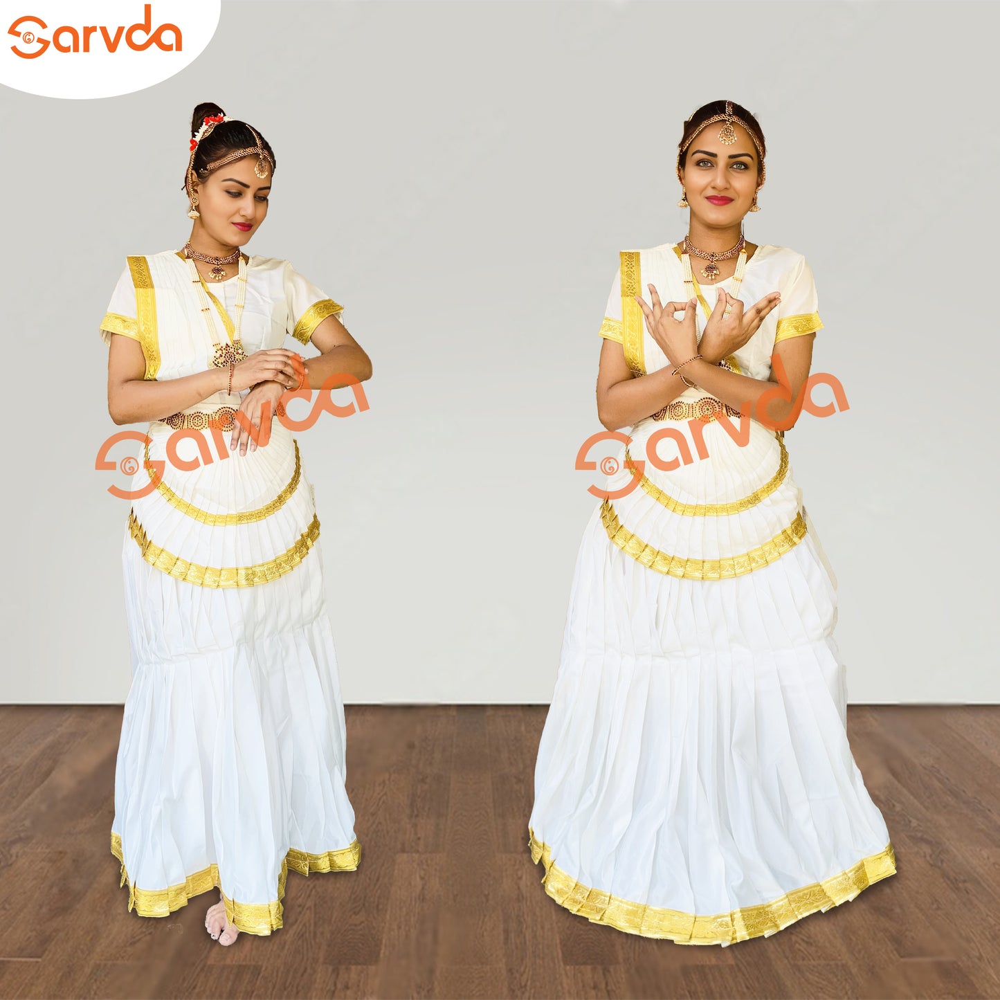 Premium  Mohiniyattam  Dress For Girls