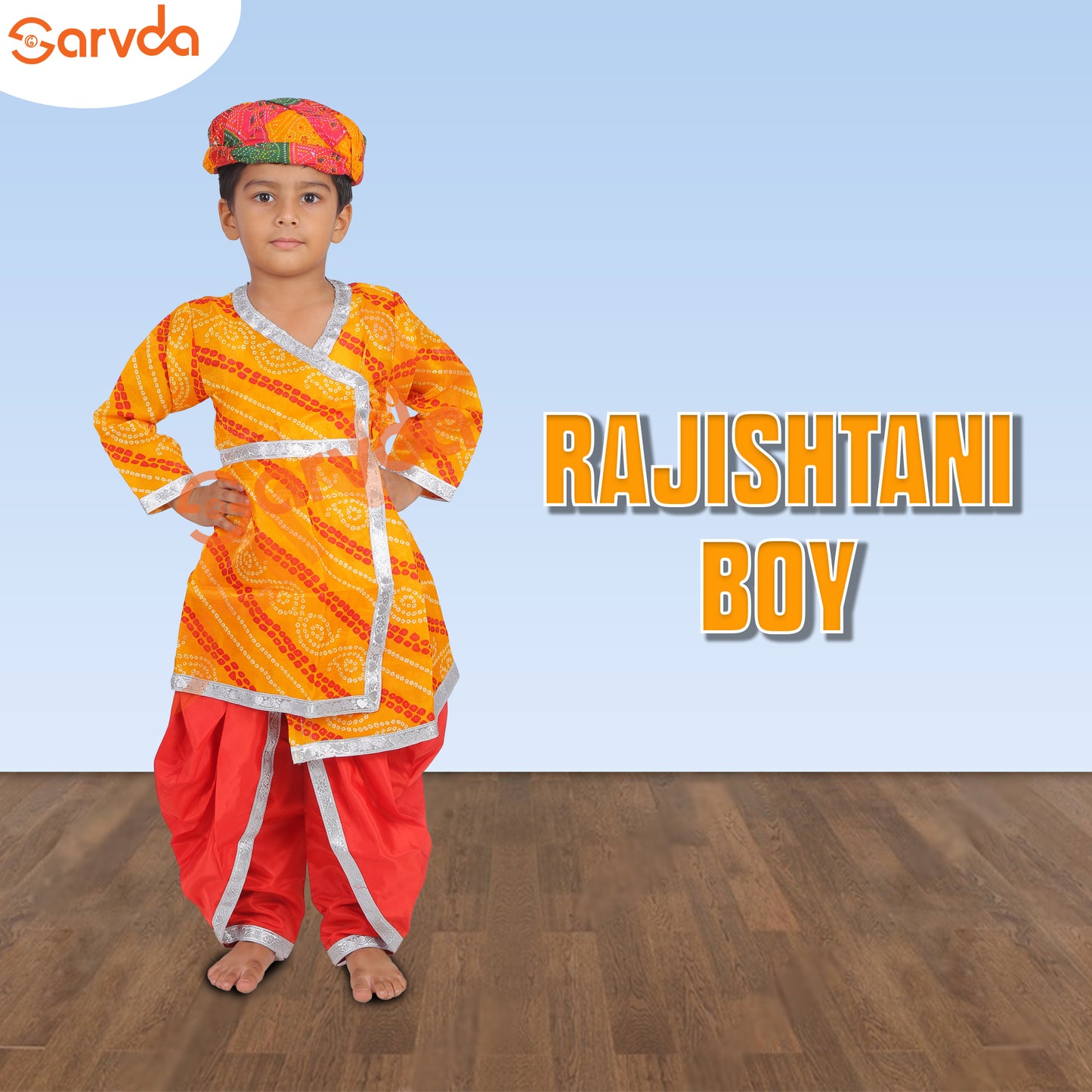 Rajasthani Boy Set without Pagri