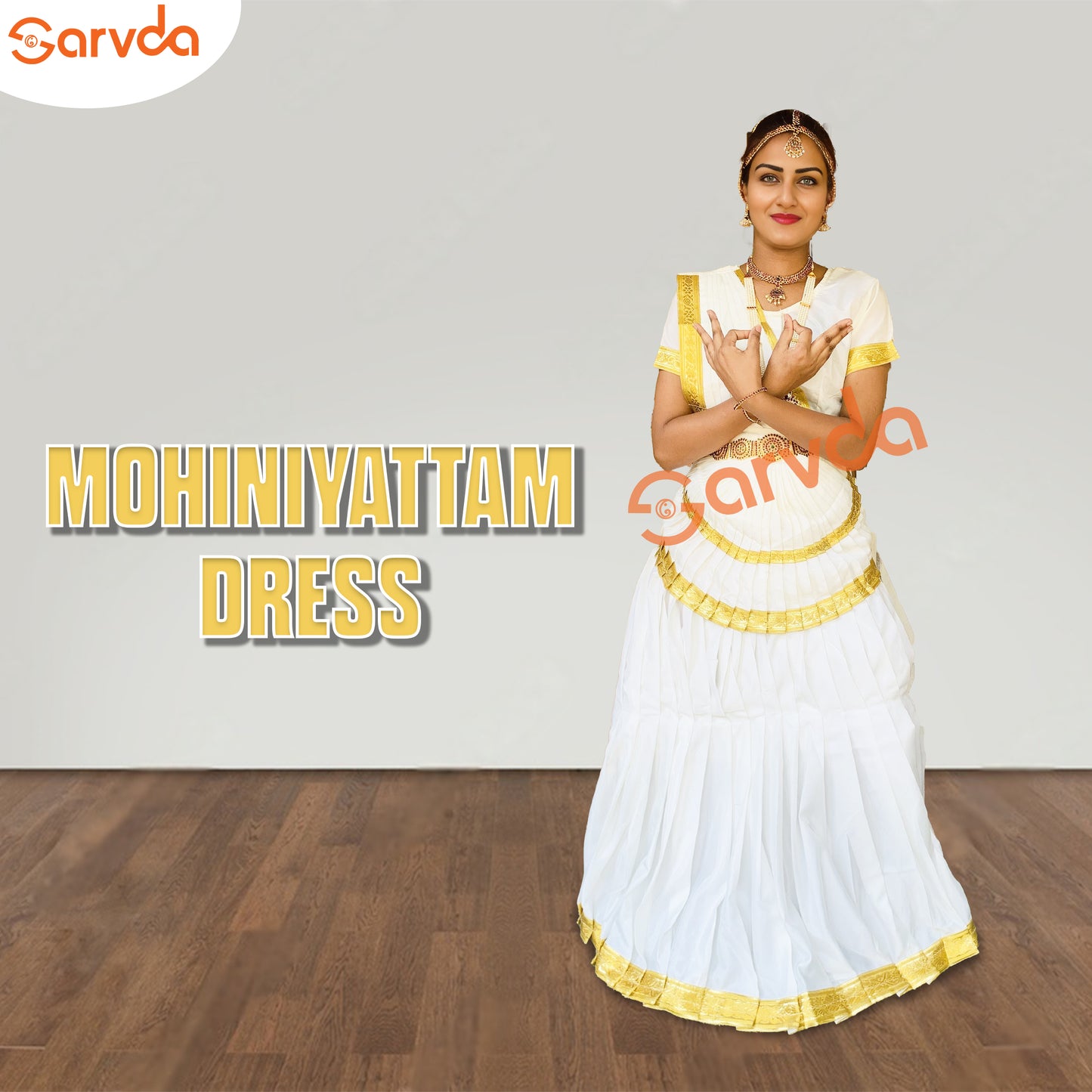 Premium  Mohiniyattam  Dress For Girls