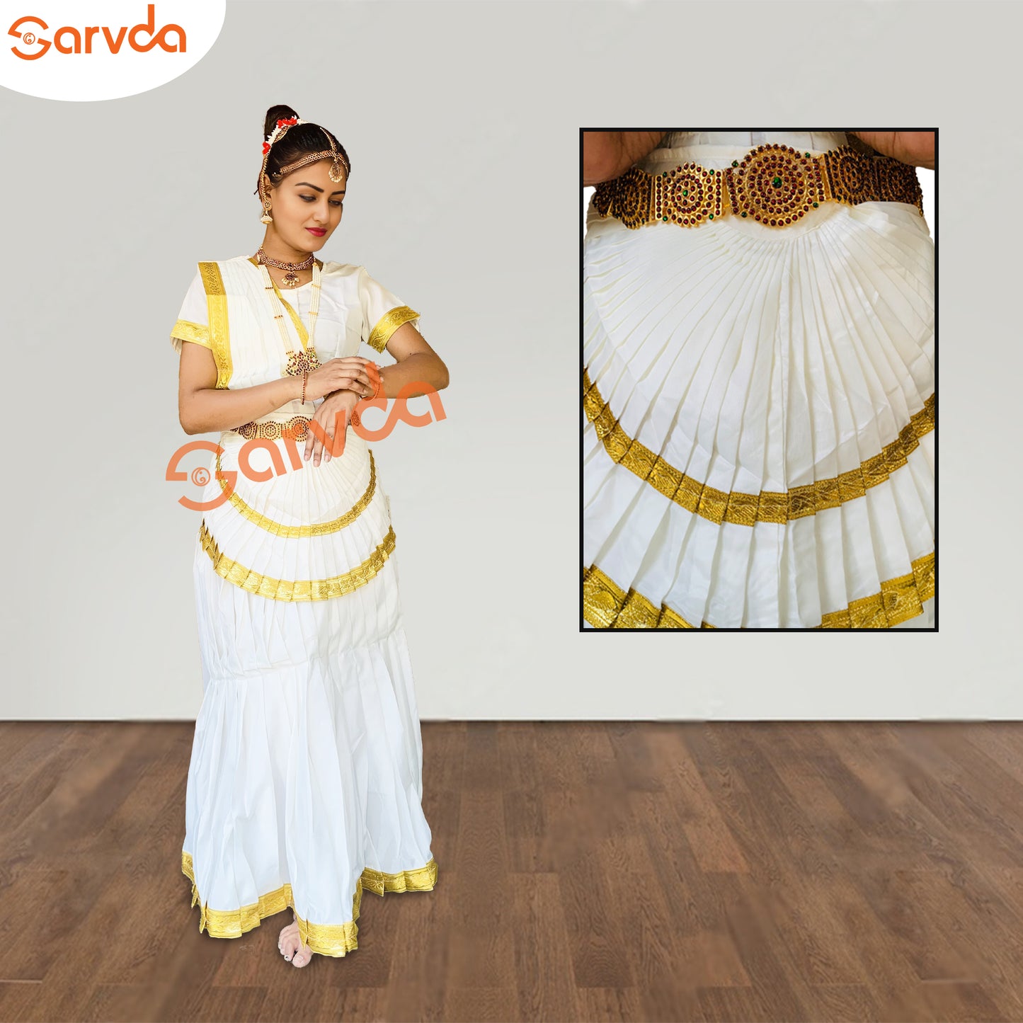 Premium  Mohiniyattam  Dress For Girls