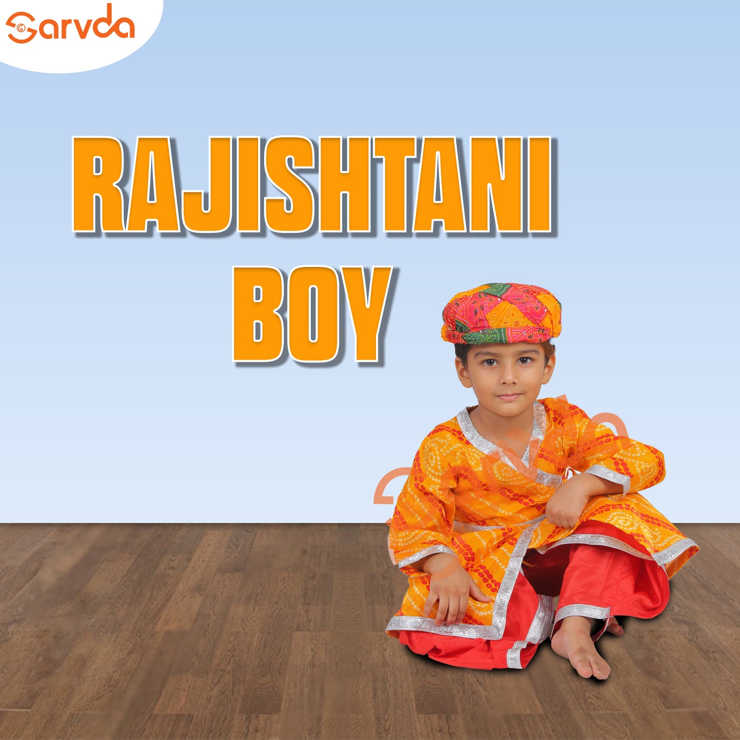 Rajasthani Boy Set without Pagri