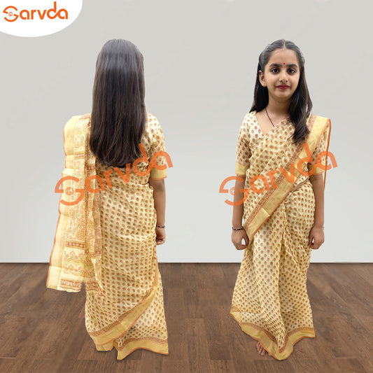 Teacher Saree For kids