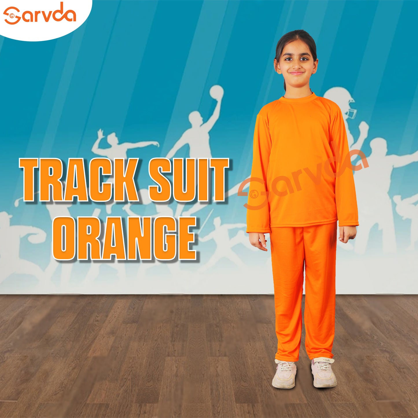 Plain Track suit or inner - Orange