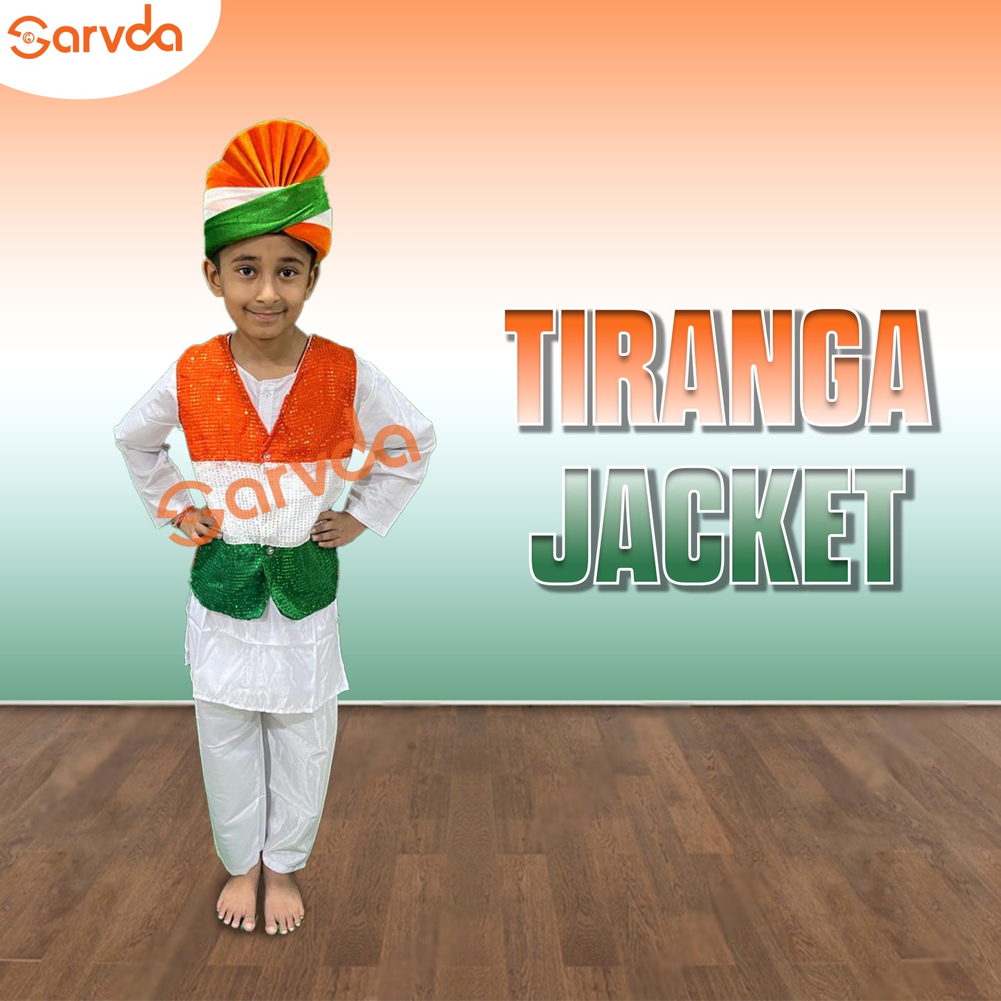 Tiranga Jacket only