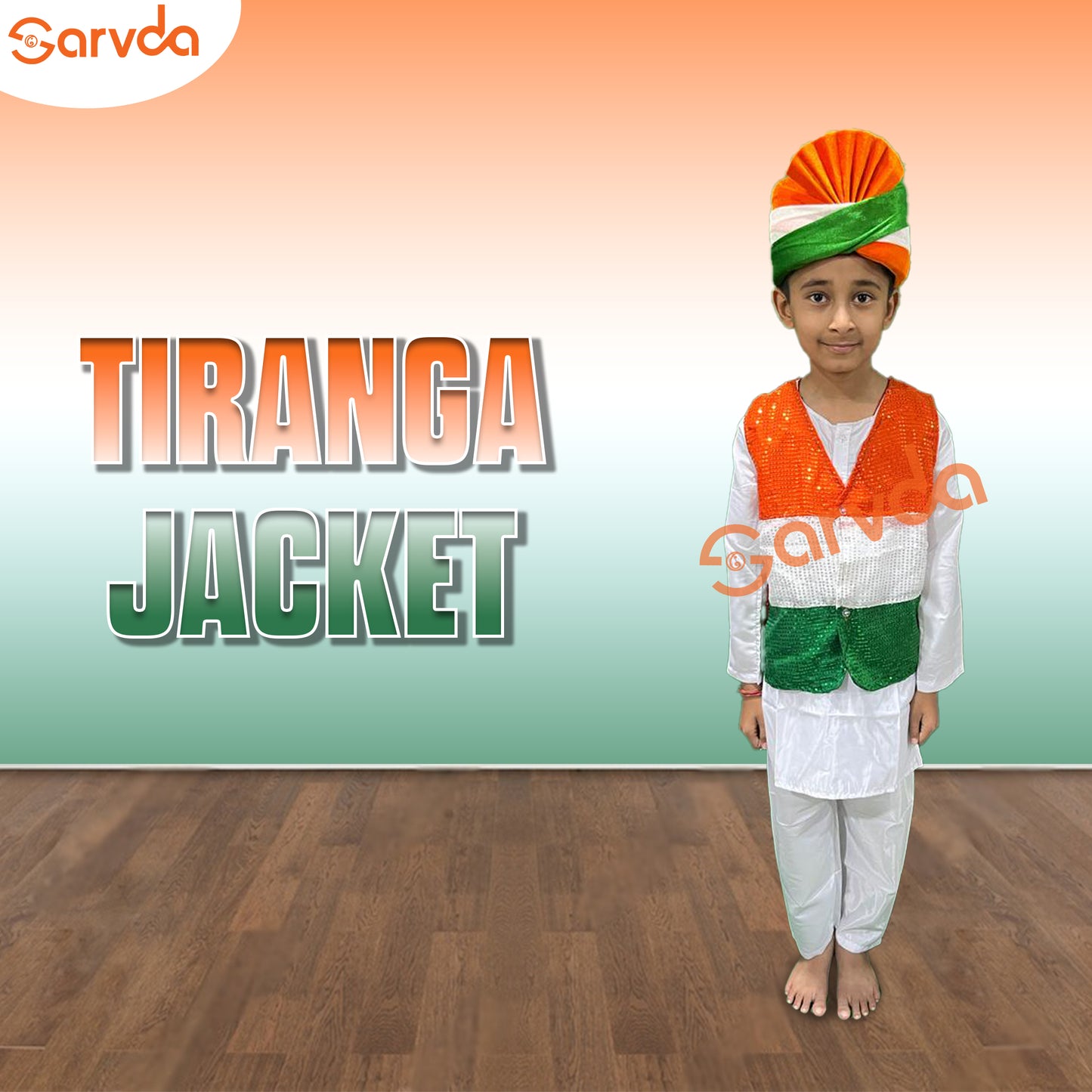 Tiranga Jacket only