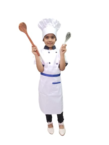 Chef Coat + Apron + Cap - Full set