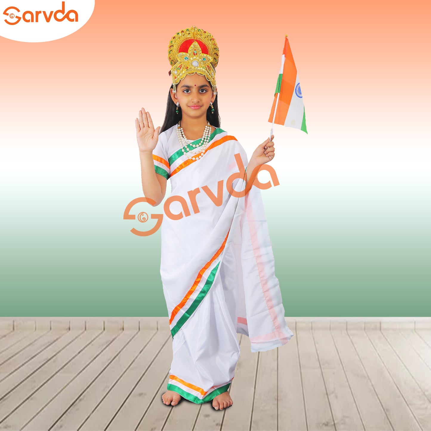 Tiranga Saree Dress