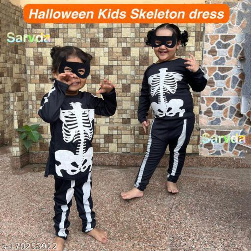 Skelton Dress Costume - 2 pcs Set