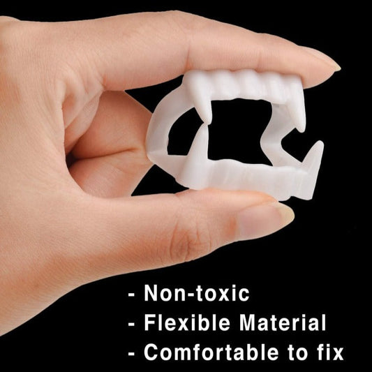 Halloween Teeth - Flexible Plastic - Pack of 50 pcs