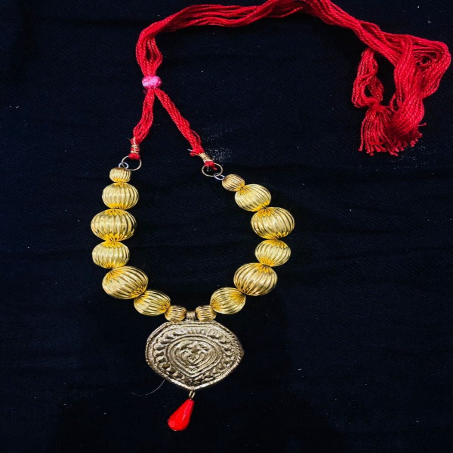 Bhangra Necklace 1pc Golden