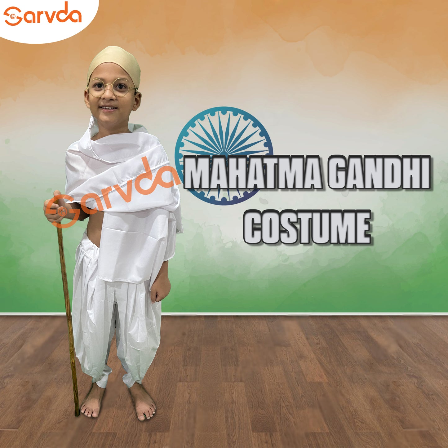 Mahatma Gandhi Full Costume Without Lathi