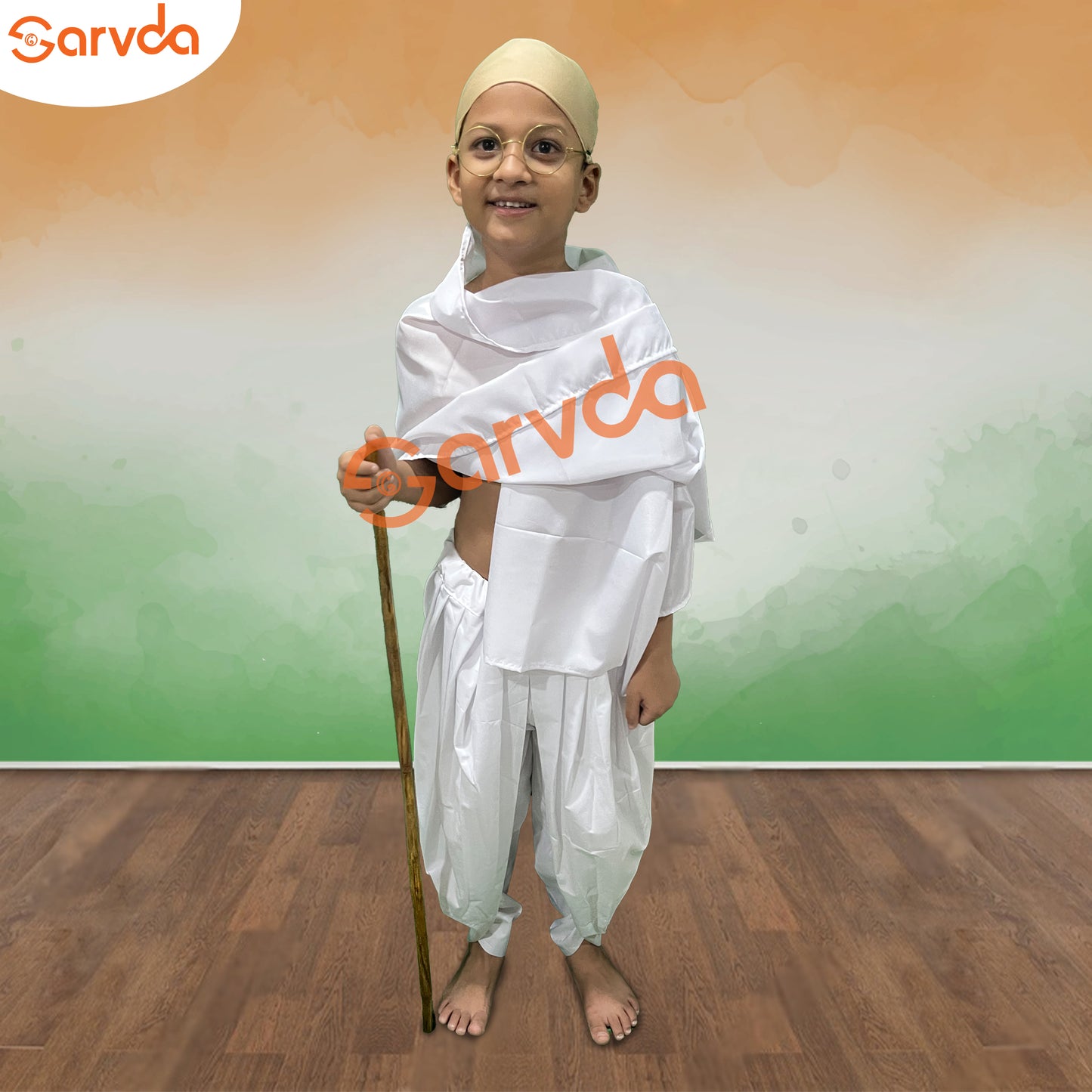 Mahatma Gandhi Full Costume Without Lathi