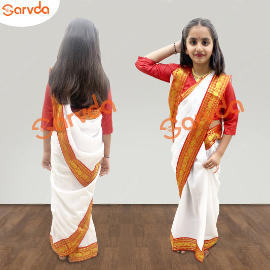 Bengali Saree Fancy Dress Costume