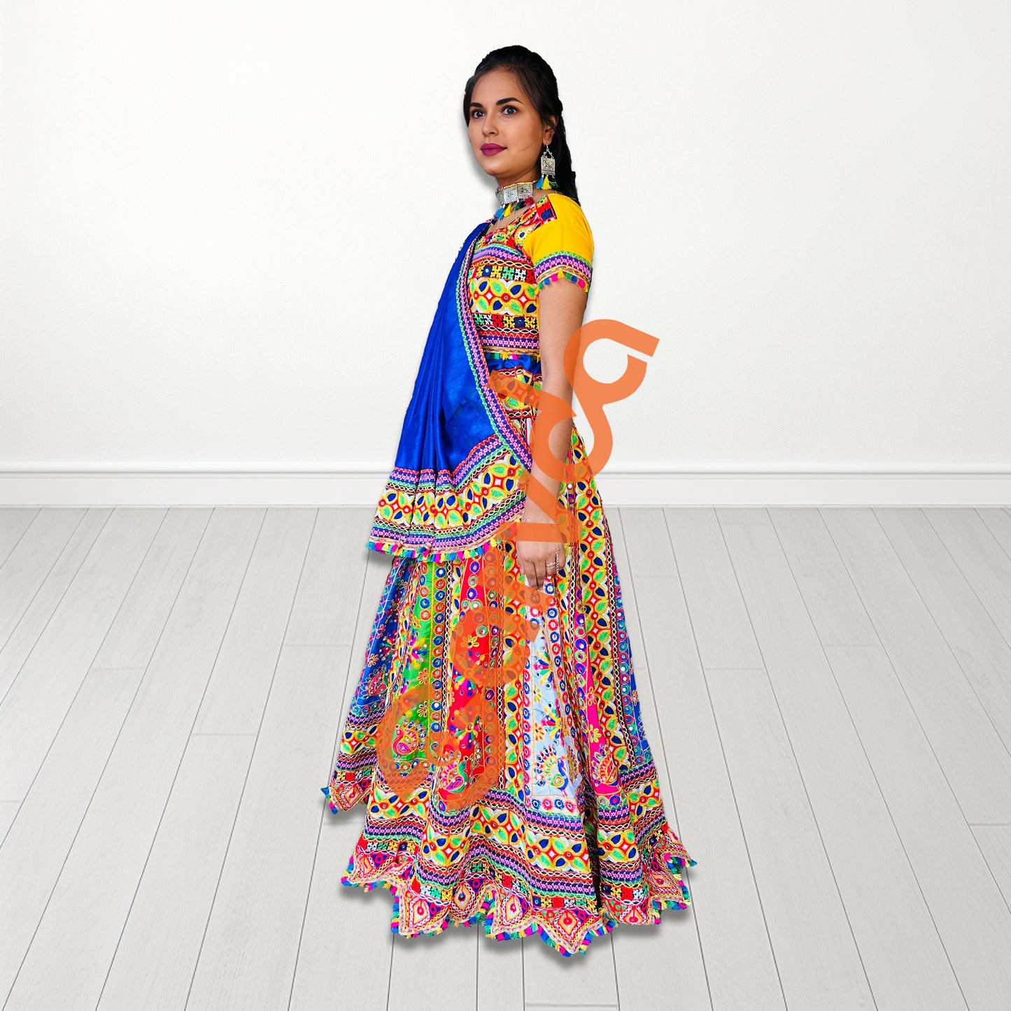 Gujarati style Garba Collection Lehenga Choli - Aldult Size