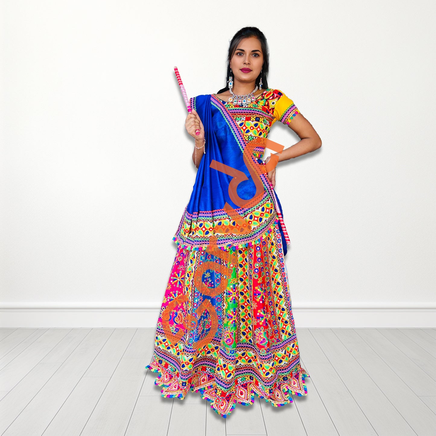 Gujarati style Garba Collection Lehenga Choli - Aldult Size