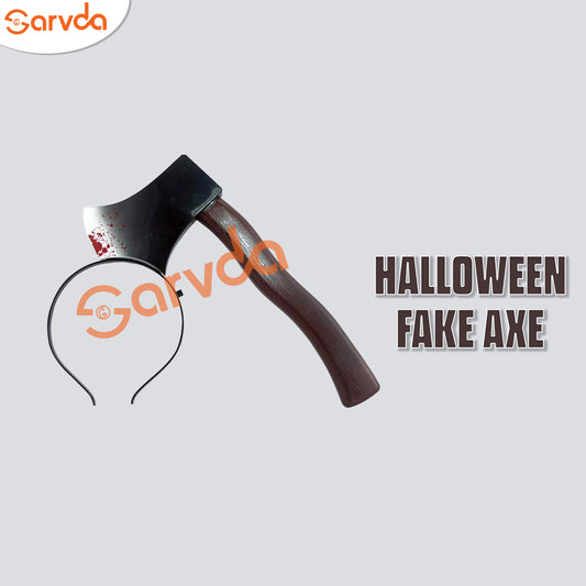 Halloween Fake Axe With Hairband