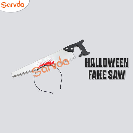 Halloween Fake Saw With Hairband