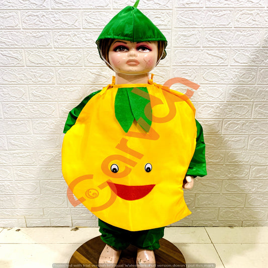 Mango Fruit Costume Cutout and Cap