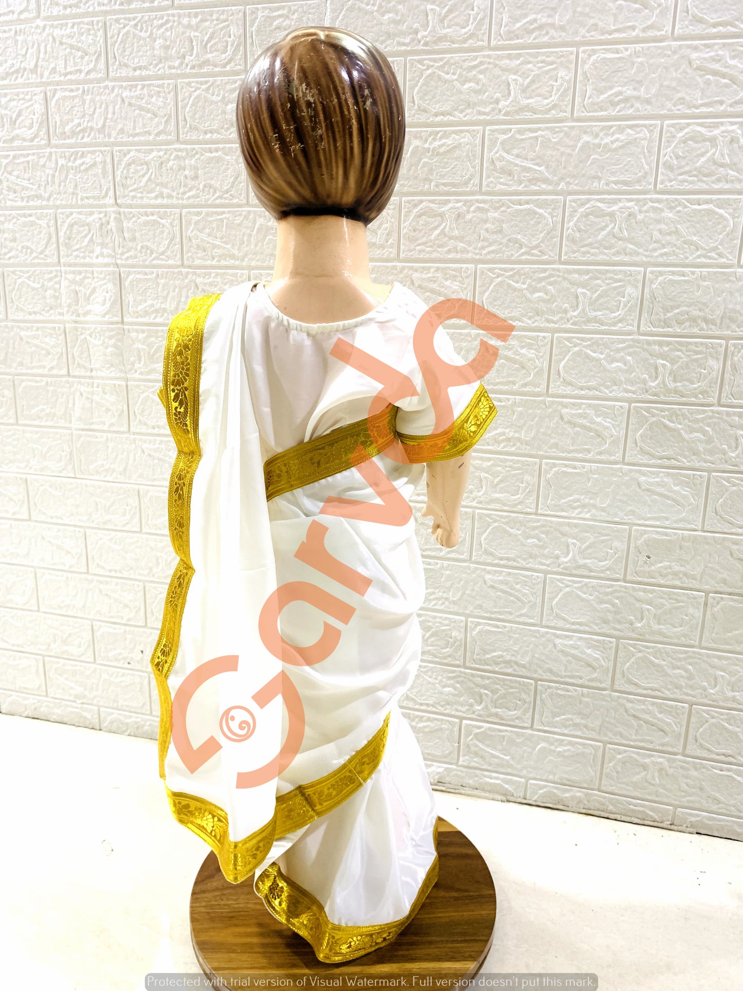 South Indian Saree with Blouse for kids