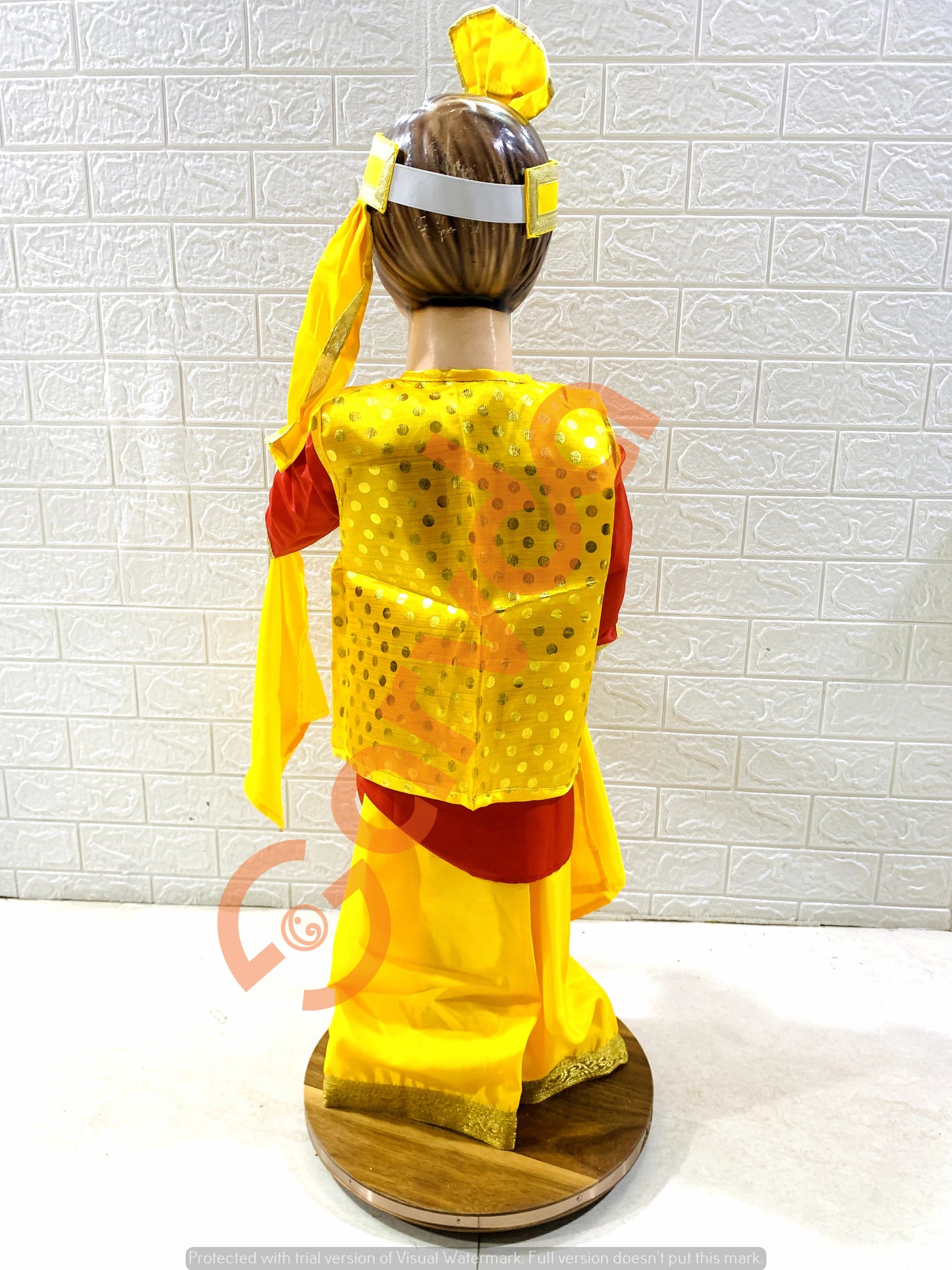 Bhangra / Punjabi Boy Costume with Big Turban / Turra