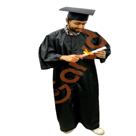 Convocation Degree Gown - Black