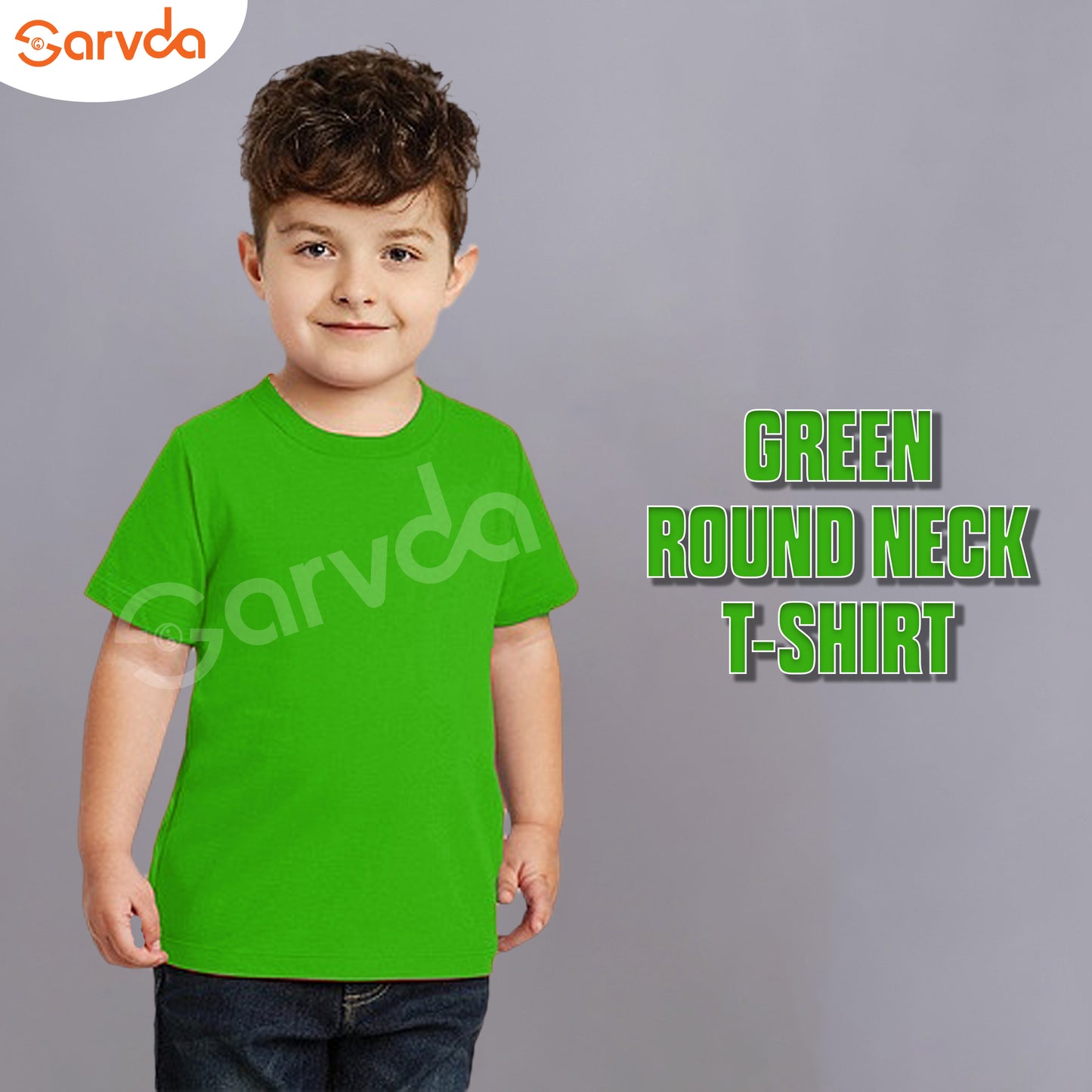 Plain Green Tshirt - Premium quality fabric