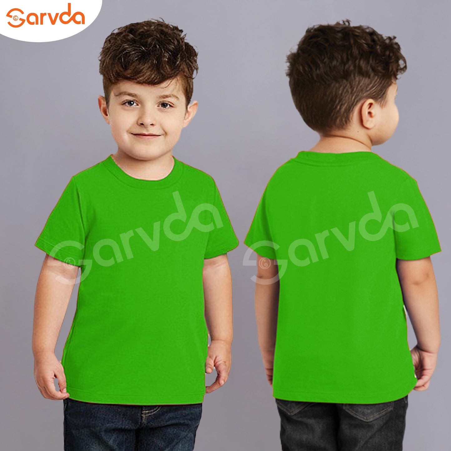 Plain Green Tshirt - Premium quality fabric