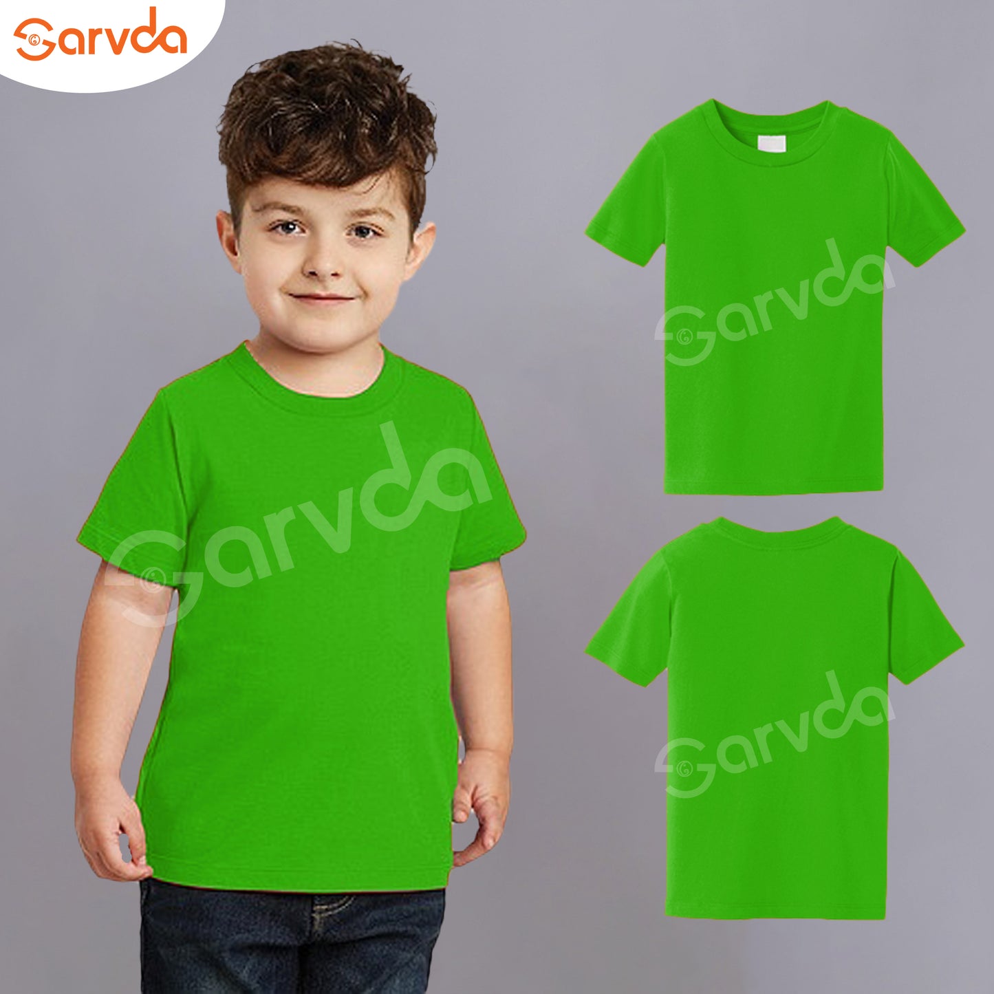 Plain Green Tshirt - Premium quality fabric