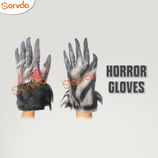 Halloween/ Horror  Fur gloves