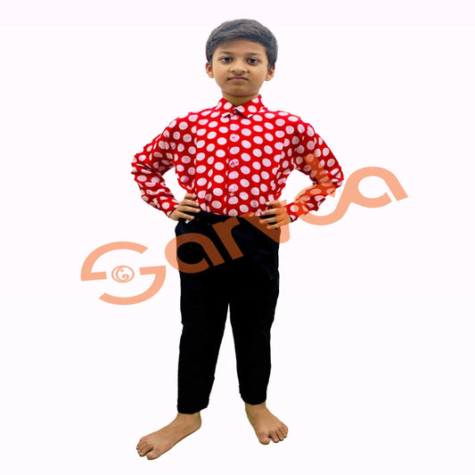 Polka Dot Shirt Only