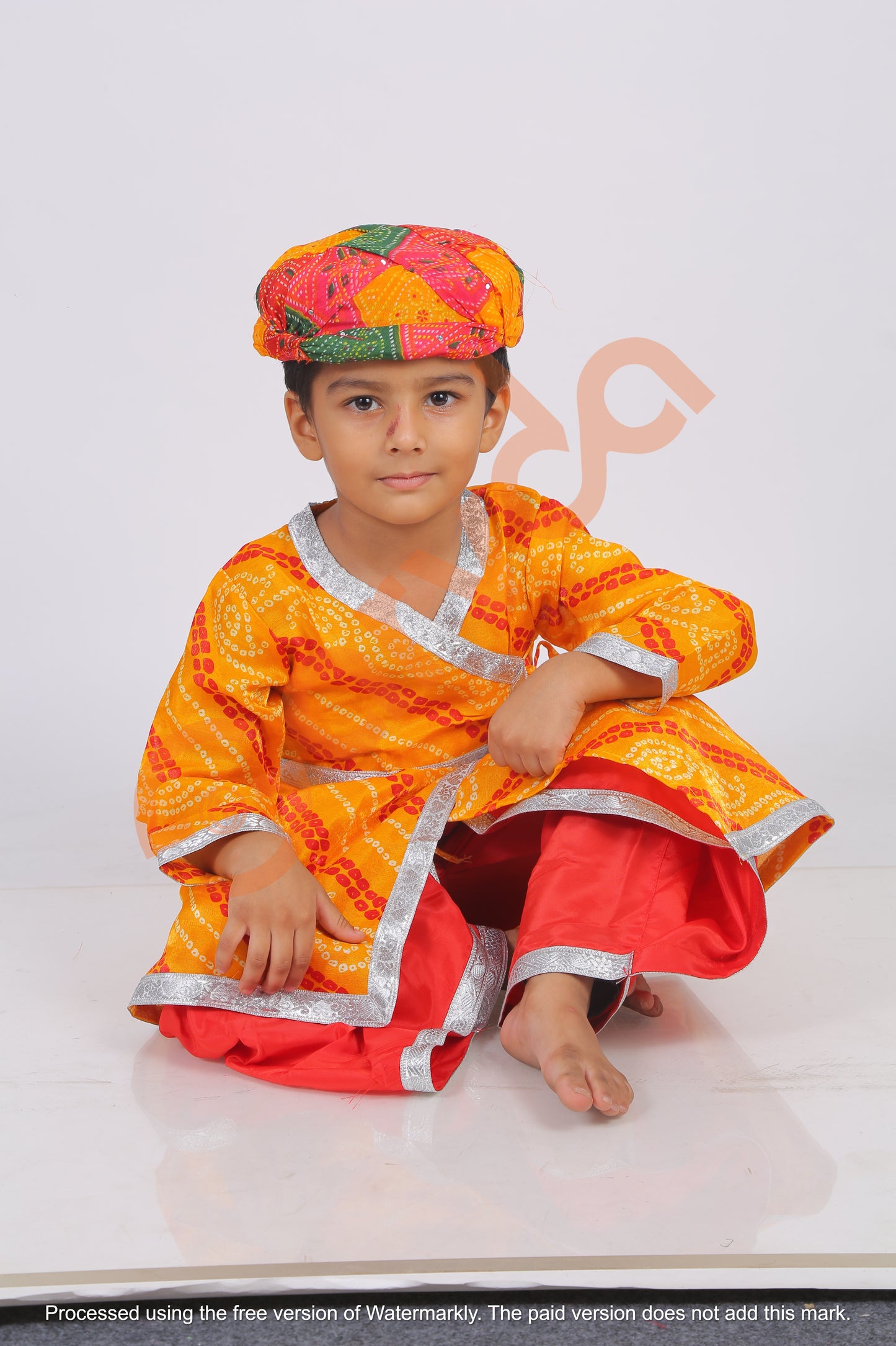 Rajasthani Boy Set without Pagri