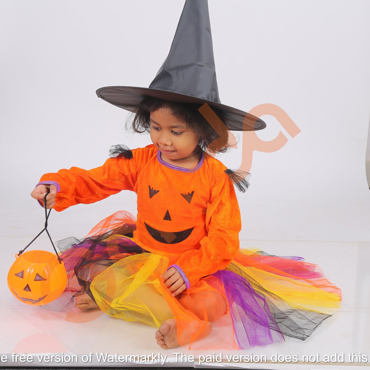 Halloween Pumpkin Frock Costume