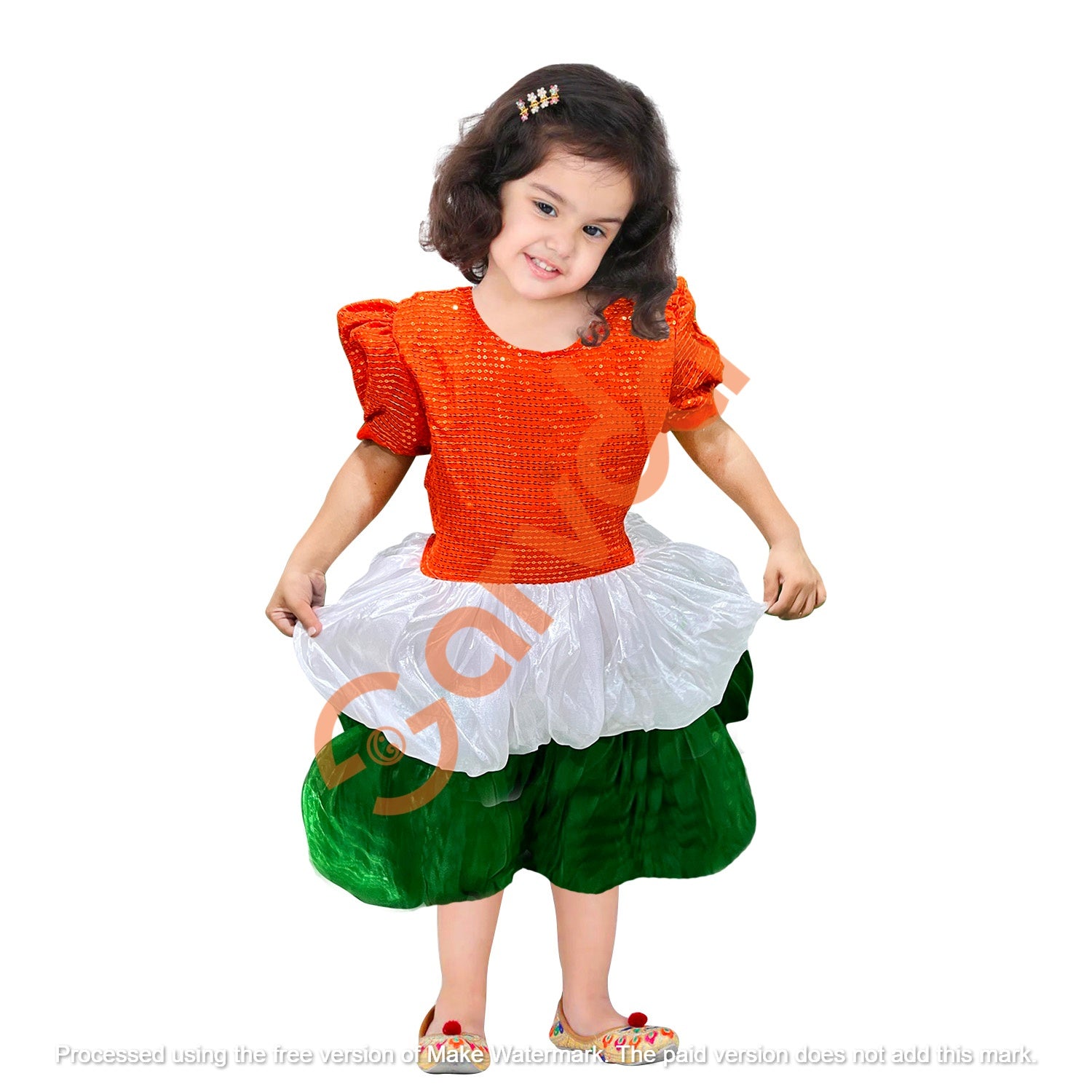 ITSMYCOSTUME Tricolor Dress For Girls Kids Skirt Top Set Independence Day/Republic  Day Dress Kids Costume Wear Price in India - Buy ITSMYCOSTUME Tricolor Dress  For Girls Kids Skirt Top Set Independence Day/Republic