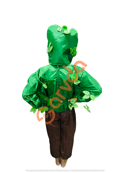 Tree Costume Jumpsuit and Cap