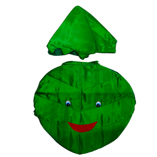 Bitter gourd (Karela) Costume Cutout and Cap