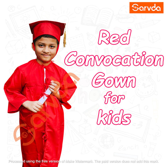 Convocation Degree Gown- Red