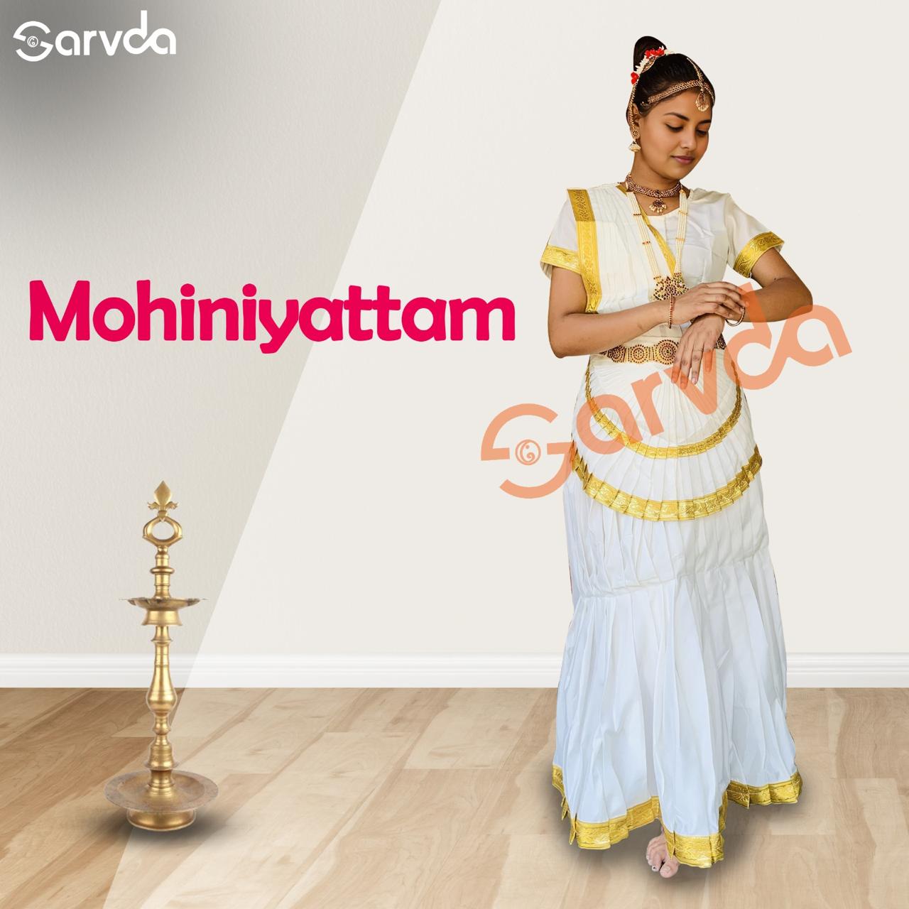 Premium  Mohiniyattam  Dress For Girls