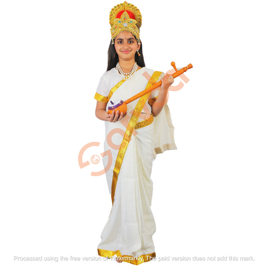 Saraswati Mata Costume