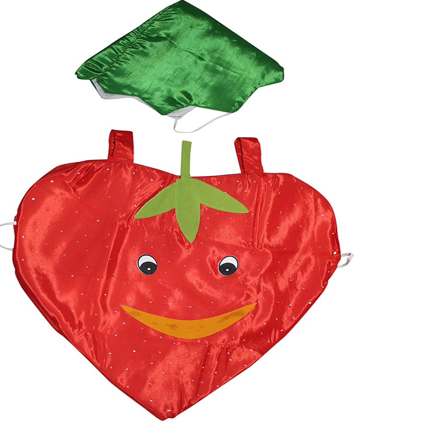 Strawberry Fruit Costume Cutout and Cap