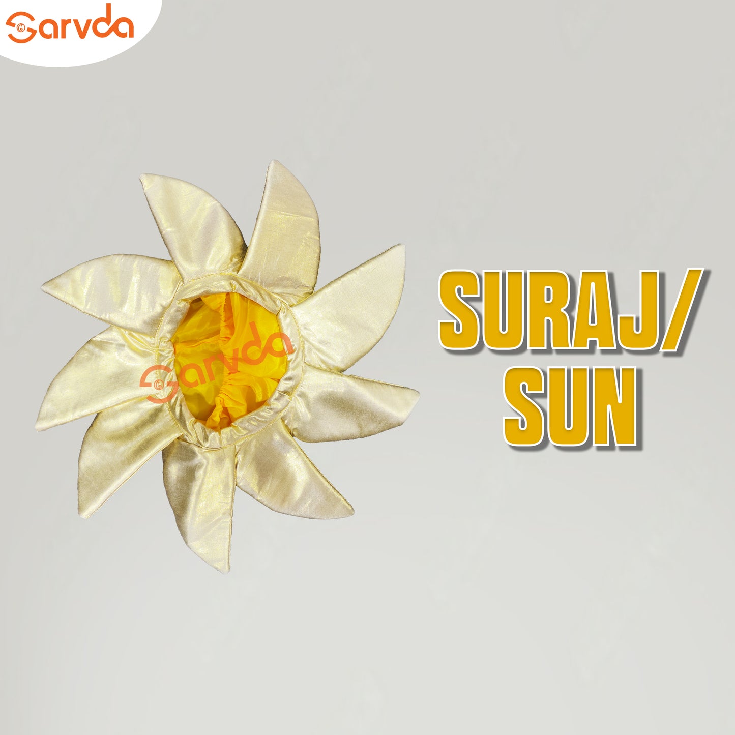 Suraj/ Sun Face Cutout Only