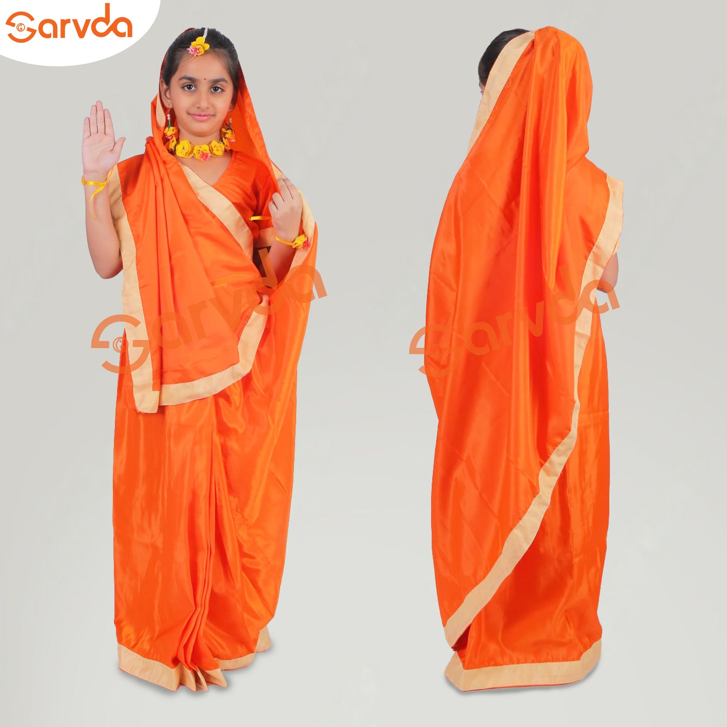 Vanvasi Sita ji Saree with border