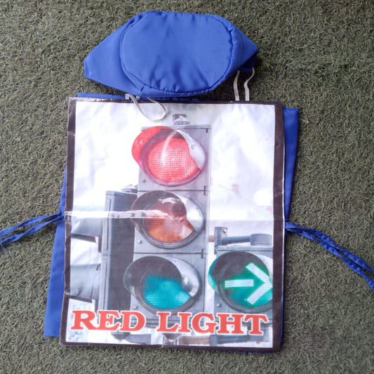 Red Light Costume Cutout Free size for kids