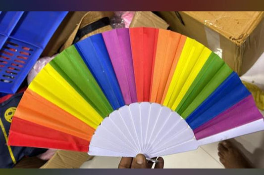 Chinese Fan - Multi colour