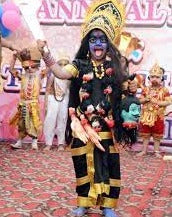 Kaali Mata Fancy Dress - Black BT