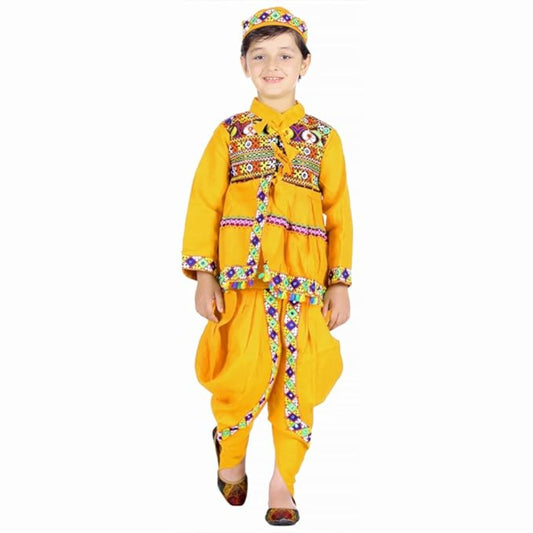 Kediya boys Costume-Yellow