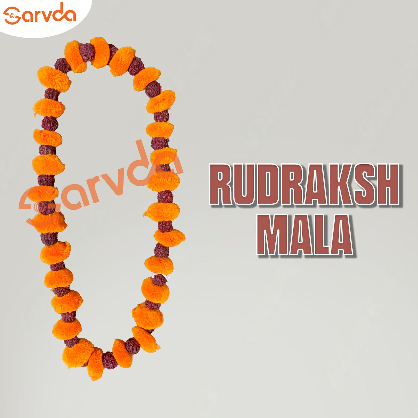 Rudraksha/ Vanvasi  Mala Set - Pack of 4 pcs